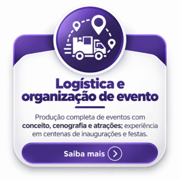 logistica e organizacao de eventos