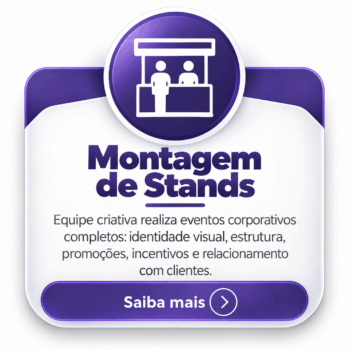 montagem de stands